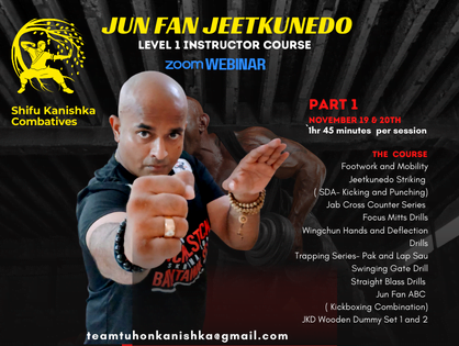 JKD Level 1 Instructor Course Webinar Part 1