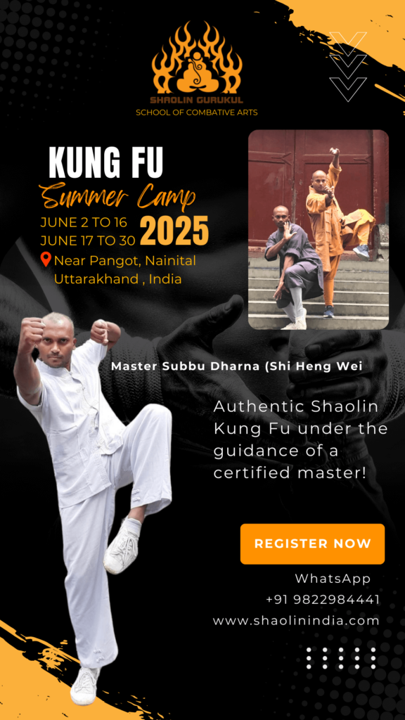 Shaolin Kung fu Summer camp